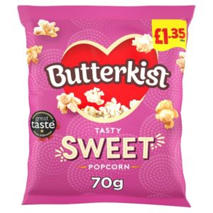 Butterkist Tasty Sweet Popcorn 70g