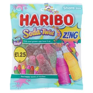Haribo Soda Twist Zing 140g