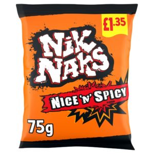 Nik Naks Nice 'N' Spicy Crisps 75g