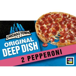 Chicago Town Deep Dish Pepperoni Pizzas x2 (320g)