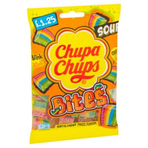 Chupa Chups Fruity Flavour Sour Bites 120g