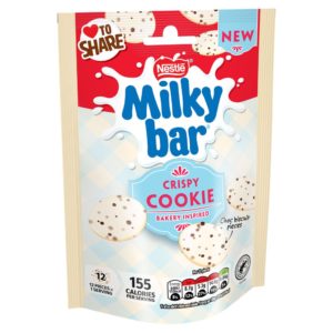 Milkybar Buttons Crispy Cookie Sharing Bag 86g