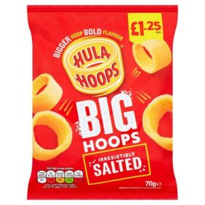 Hula Hoops Big Hoops Salted Crisps 70g