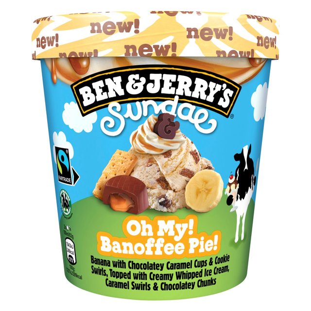Ben & Jerry's Oh My Banoffee Pie 465ml