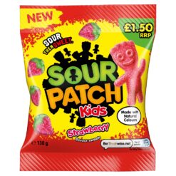 Sour Patch Kids Strawberry Flavour Sweets Bag 130g