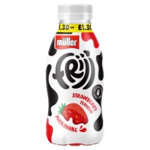 Müller Frijj Strawberry Flavour Milkshake 330ml