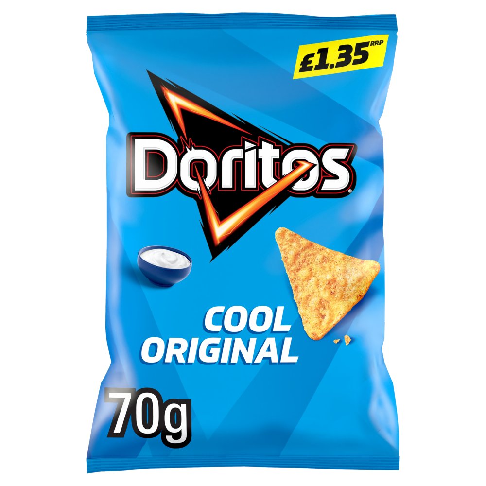 Doritos Cool Original Tortilla Chips Crisps 70g