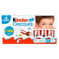 Kinder Small Chocolate Bars 8 x 12.5g