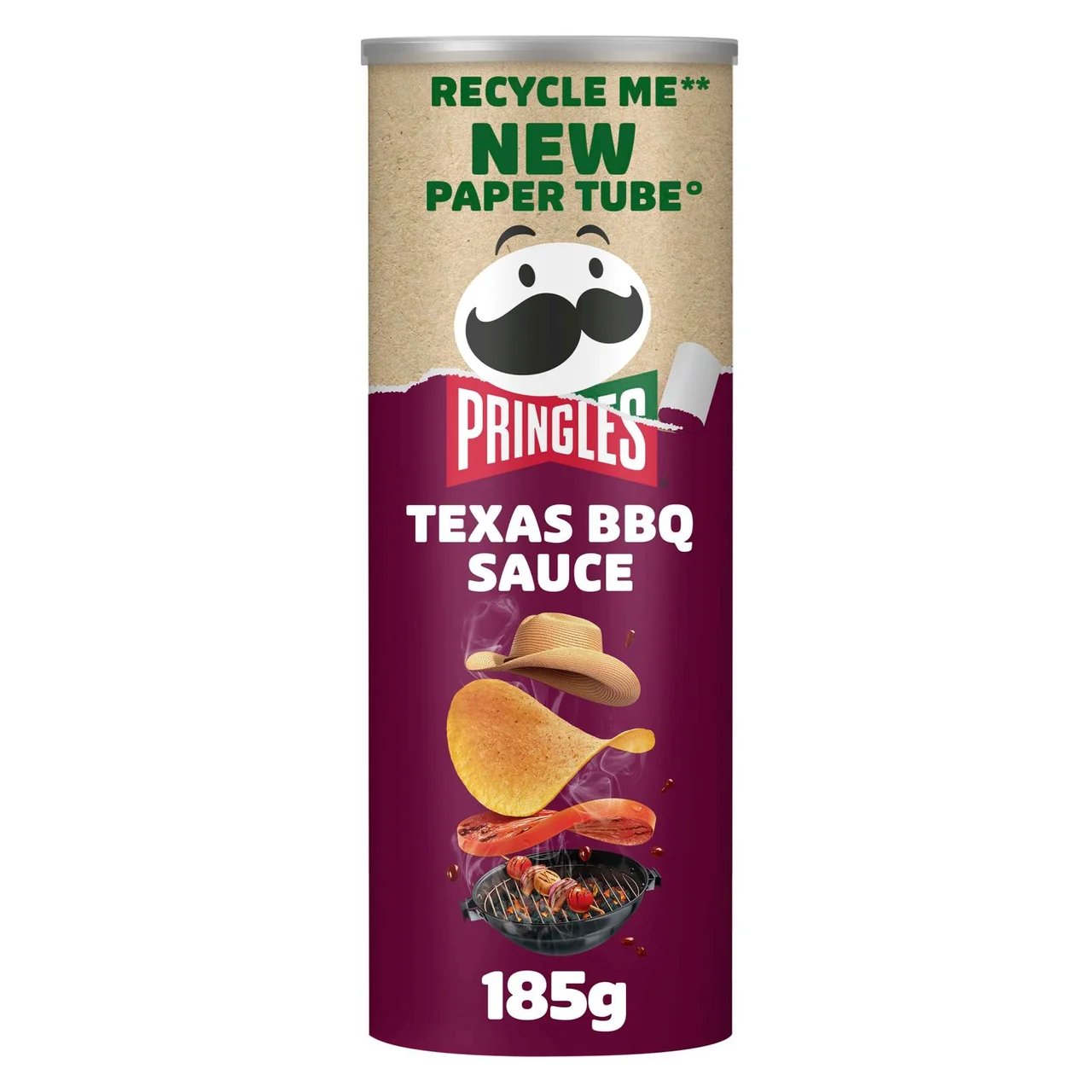 Pringles Texas BBQ Sauce Crisps 185g