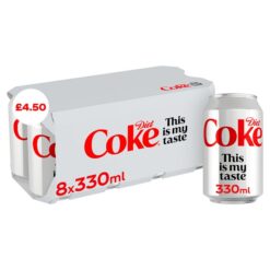 Diet Coke 330ml (8 pack)