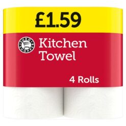 Euro Shopper Kitchen Towel 4 Rolls