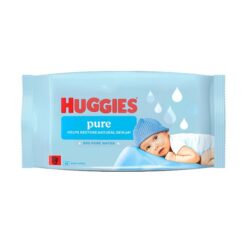 Huggies Pure Plastic Free Baby Wipes 48 wipes