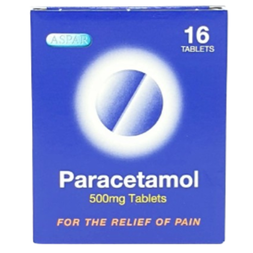 Paracetamol 500mg Pack of 16