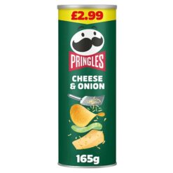 Pringles Cheese & Onion Sharing Crisps 165g