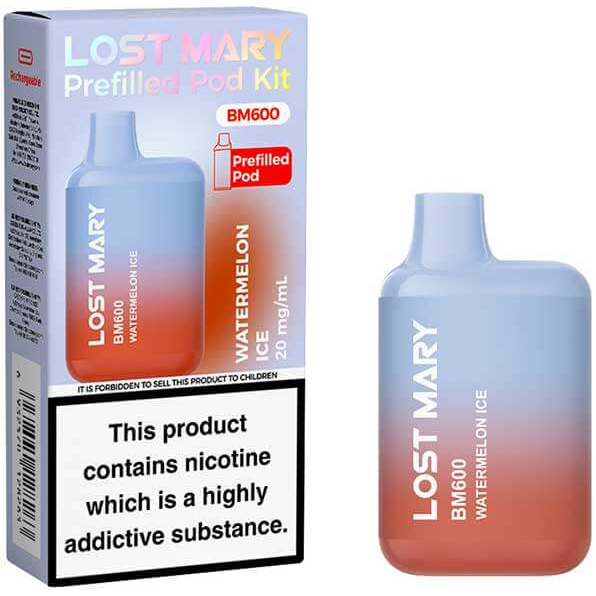 Lost Mary BM600 Prefilled Pod Kit – Watermelon Ice