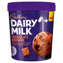Cadbury Dairy Milk Chocolate Brownie Ice Cream Tub 425ml